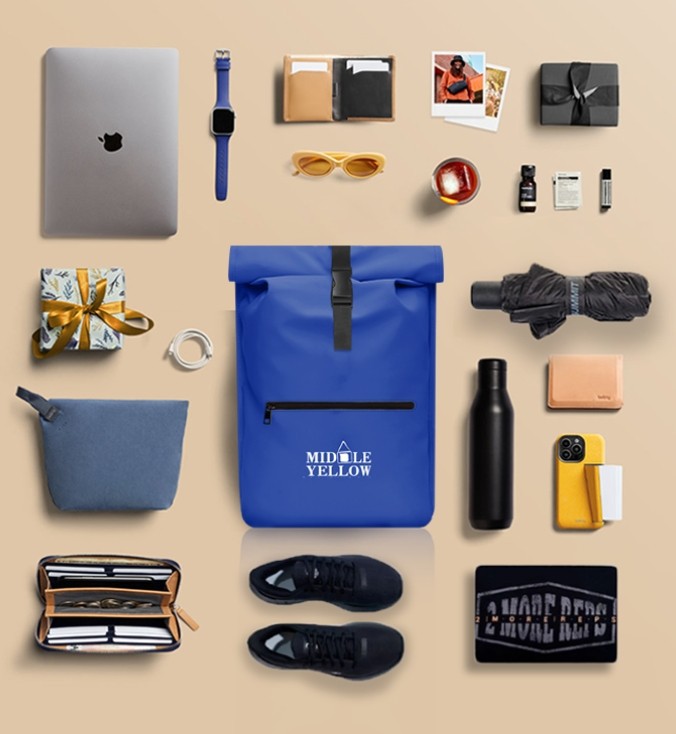 Custom Logo Leisure Backpack For Men